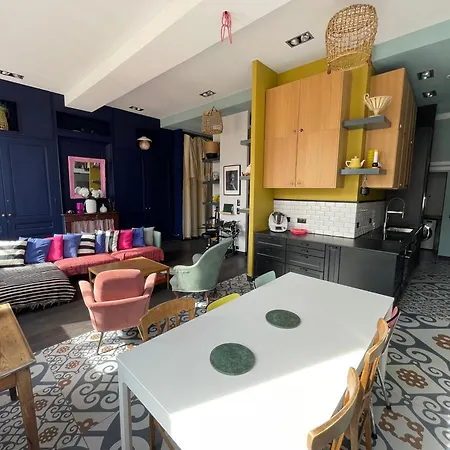 Lyon4 Cocooning Centre Croix Rousse 86m2-4p Лион