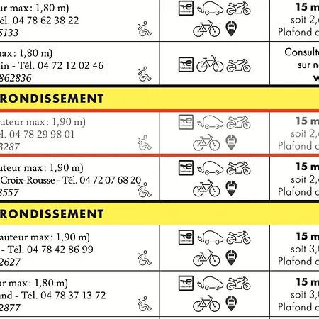 Апартаменты Lyon4 Cocooning Centre Croix Rousse 86m2-4p Лион