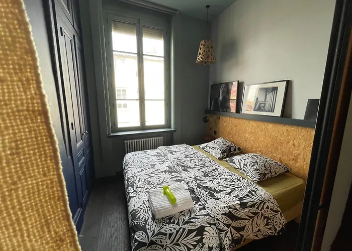 Lyon4 Cocooning Centre Croix Rousse 86m2-4p Appartamento