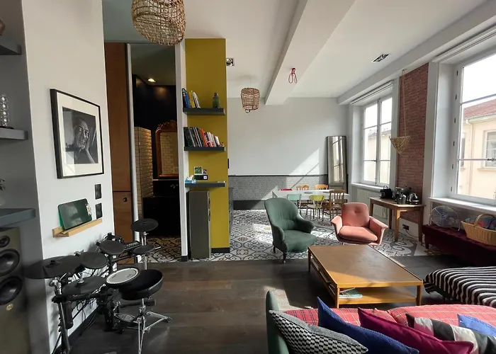 Lyon4 Cocooning Centre Croix Rousse 86m2-4p Appartamento Lione