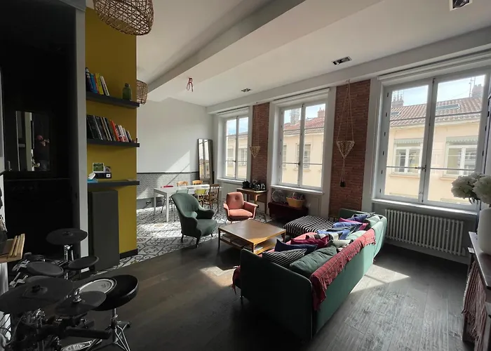 Lyon4 Cocooning Centre Croix Rousse 86m2-4p Lione