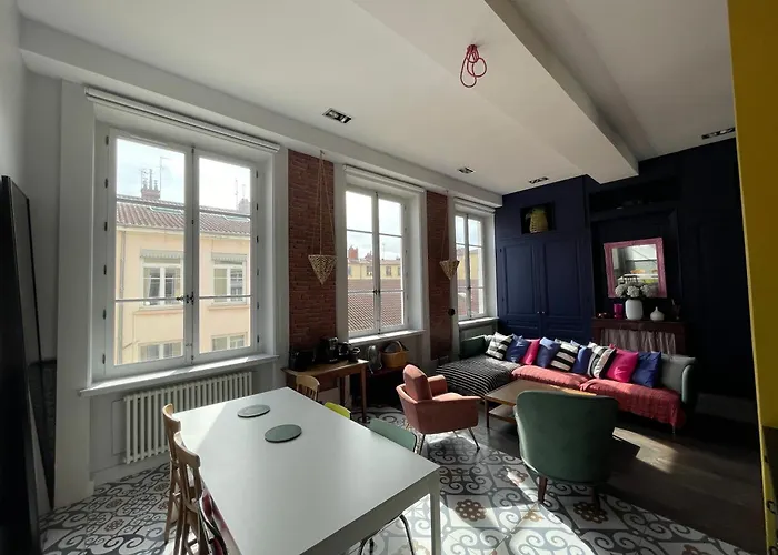 Lyon4 Cocooning Centre Croix Rousse 86m2-4p